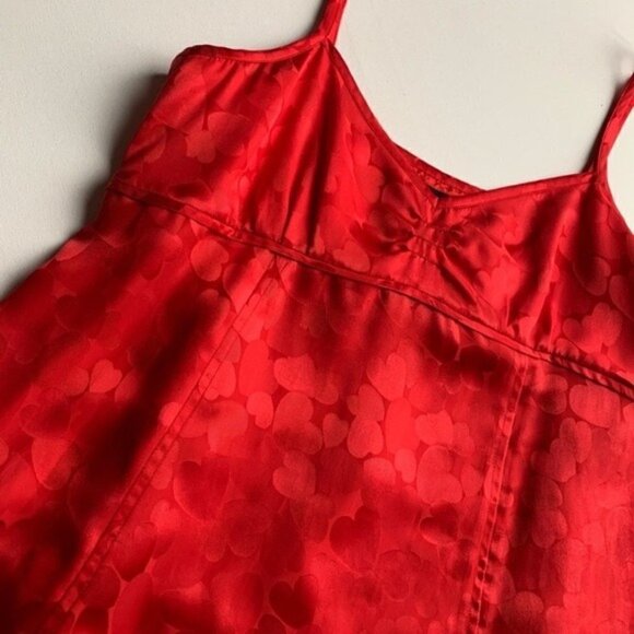 Marc Jacobs Silk Hearts Cami with Bow Red Women’s Size 12 New with Tag! - Picture 1 of 15